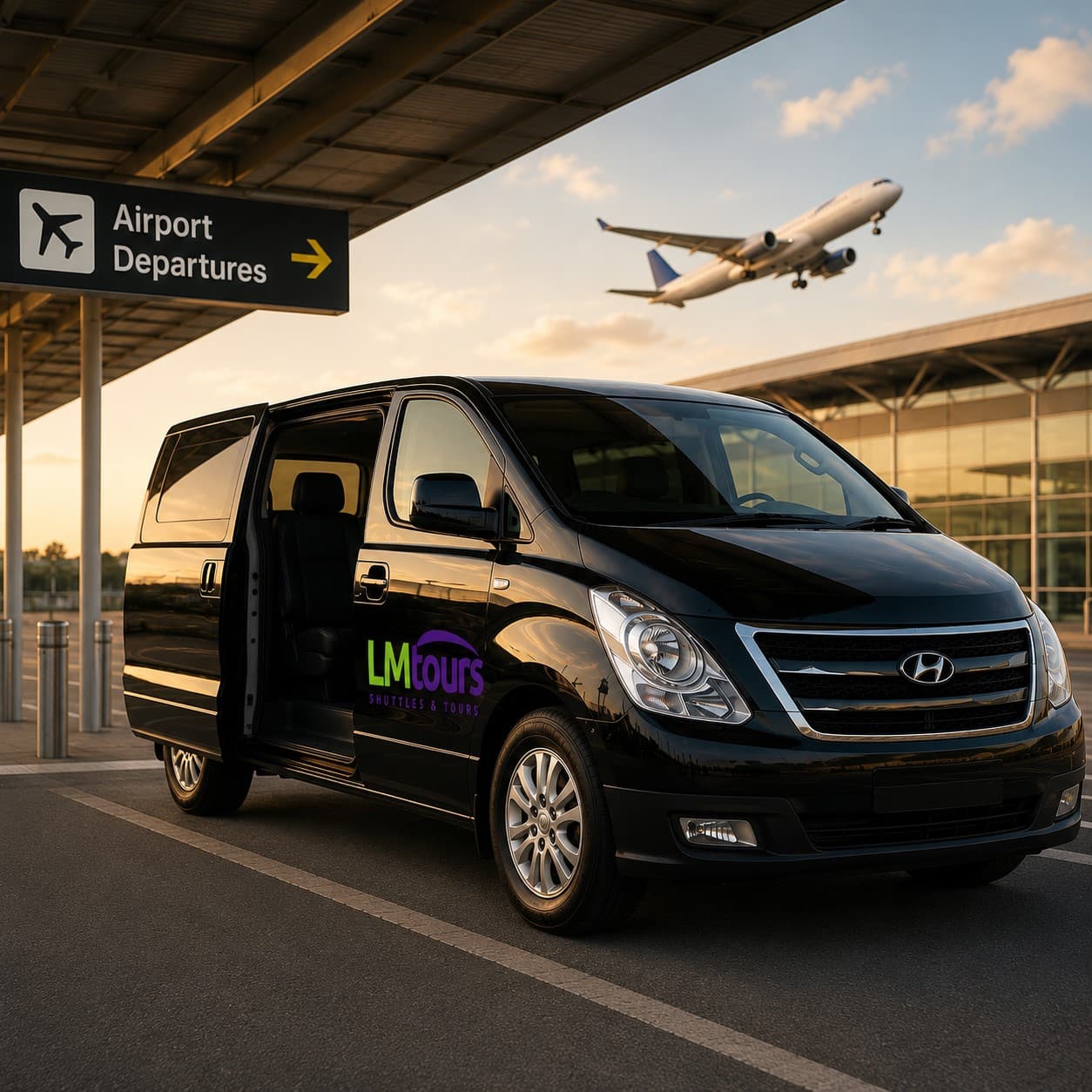 LM Tours airport transfer service