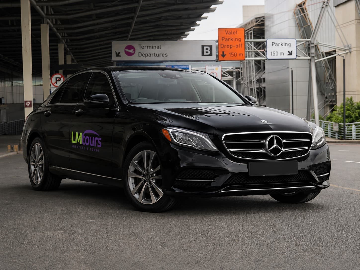 Mercedes-Benz C-Class executive sedan for VIP travel
